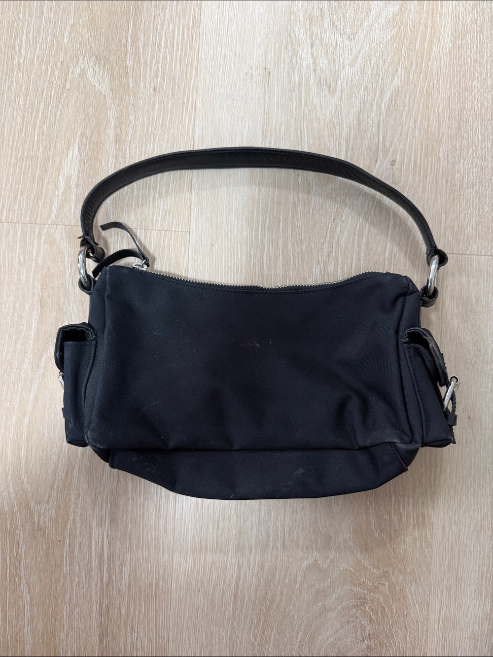 Banana Republic Y2K vintage Black Shoulder Bag - Compact Everyday Style